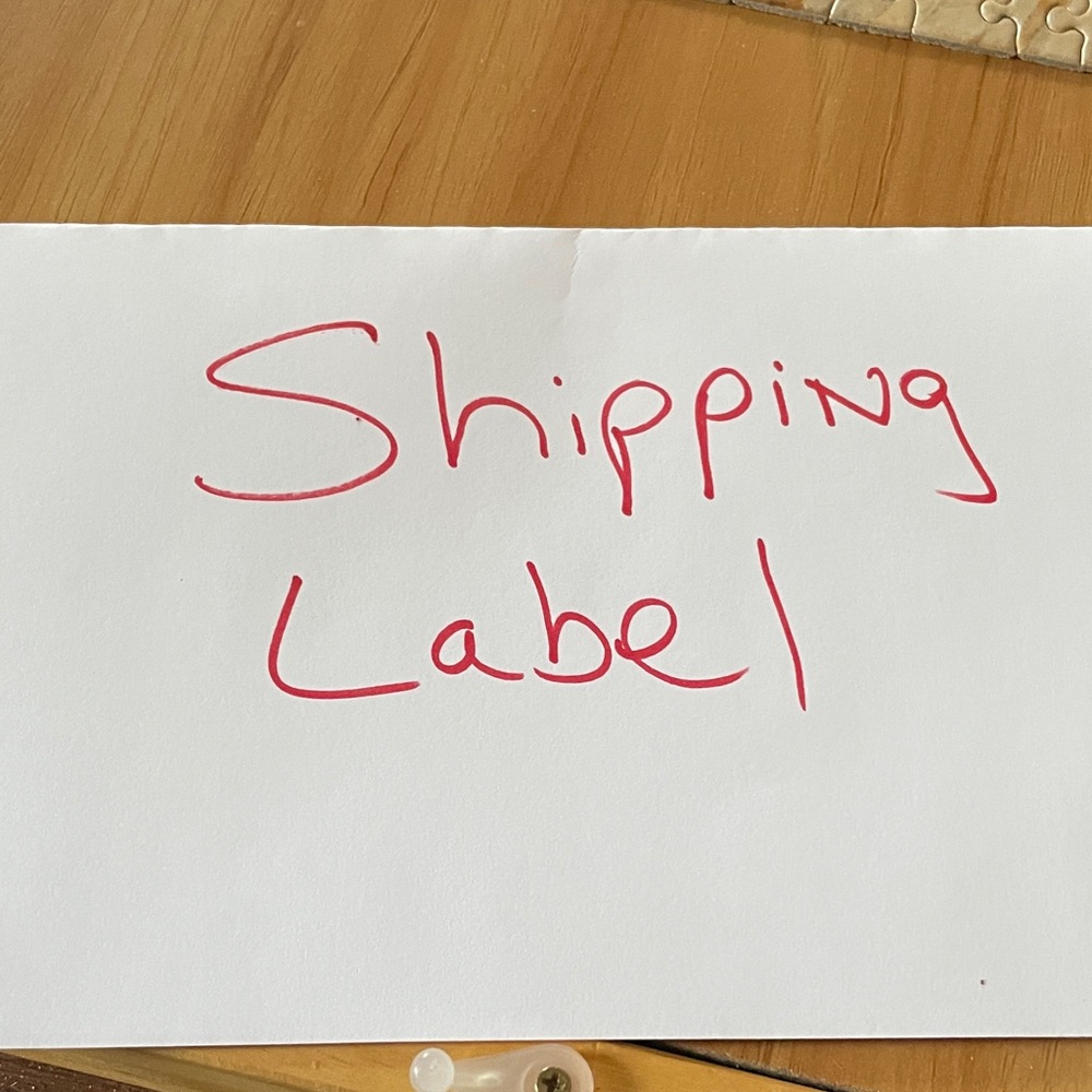 Shipping Label